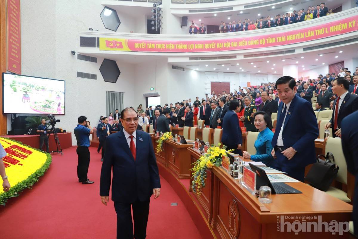 Chùm ảnh ấn tượng của Đại hội đại biểu Đảng bộ tỉnh Thái Nguyên lần thứ I