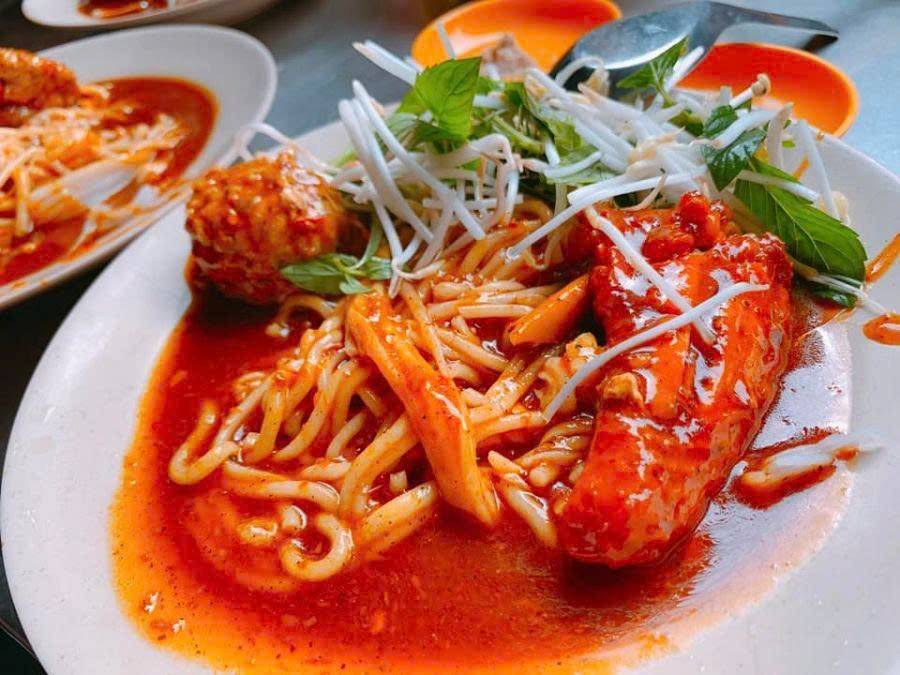 Hương vị món bánh tầm cay đặc sản miền đất Mũi t