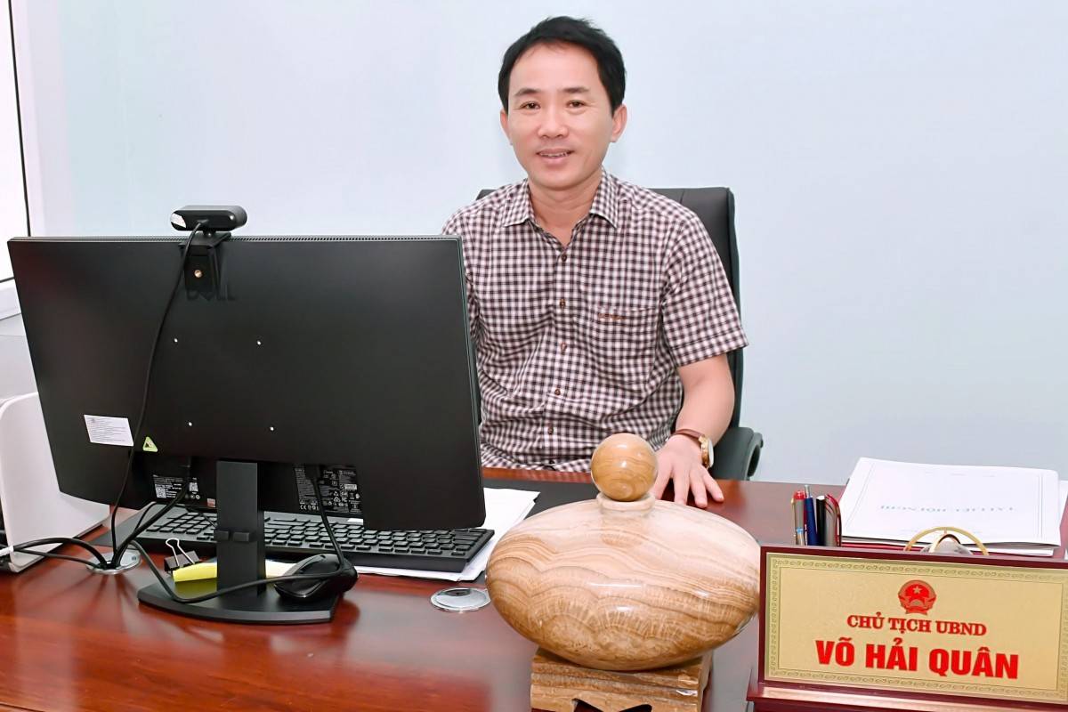 Chủ tịch UBND xã Đông Trạch, Võ Hải Quân