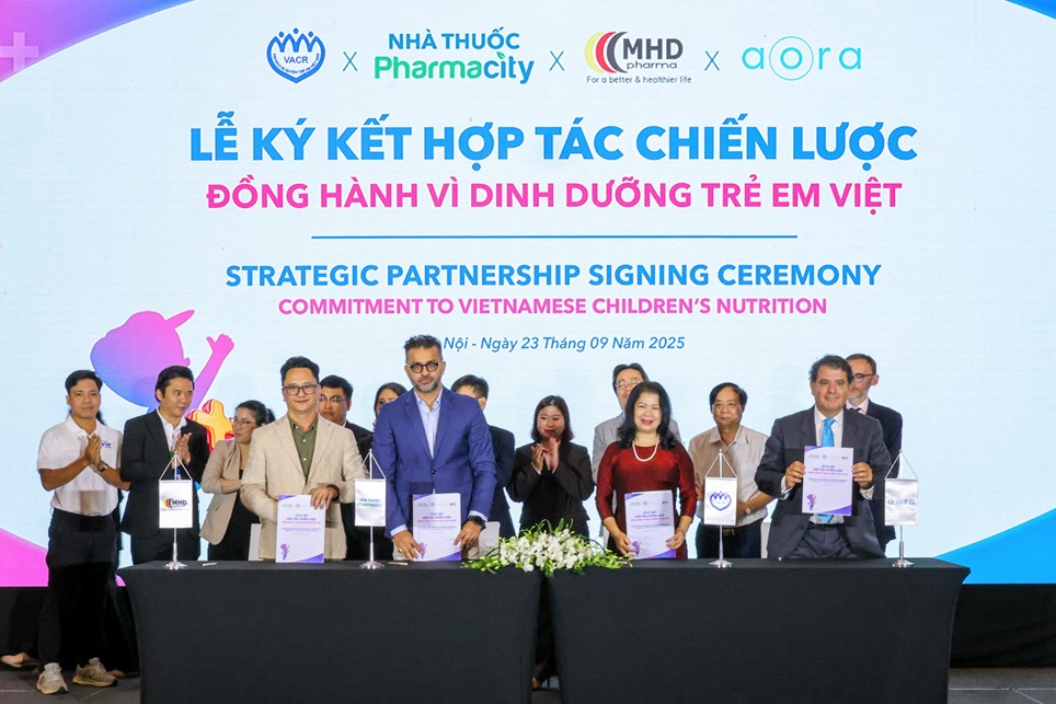 Chung tay vì sức khỏe trẻ em Việt Nam