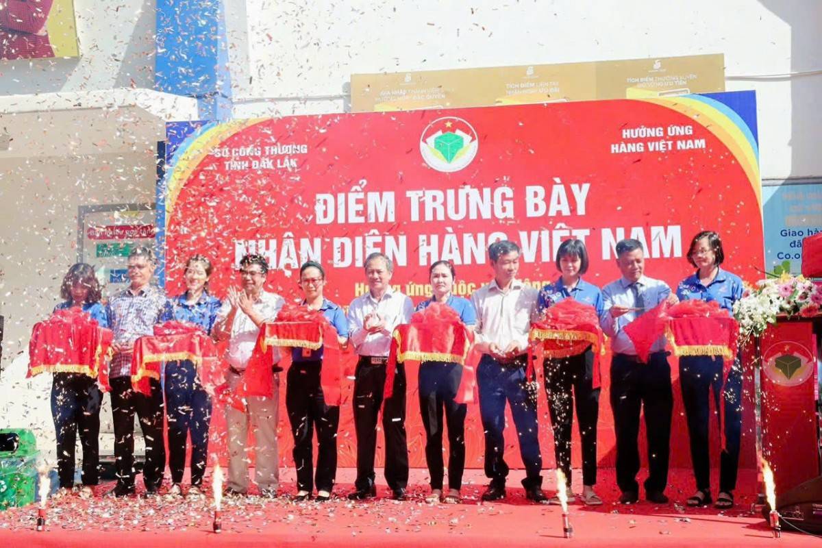 Nhiều hoạt động quảng bá hàng Việt, thương hiệu Việt được tổ chức tại Đắk Lắk. Ảnh tư liệu.