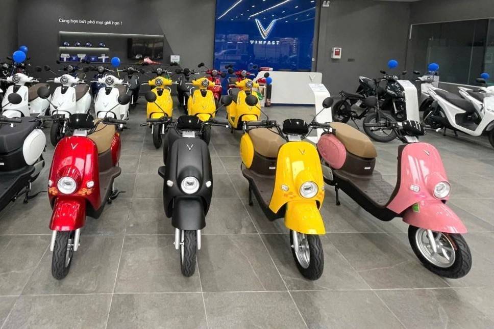 Việt Nam lọt top 3 thị trường xe máy điện lớn nhất thế giới