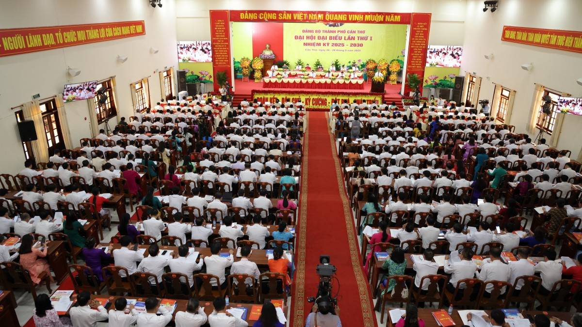 Đại hội đại biểu Đảng bộ TP. Cần Thơ họp phiên trù bị