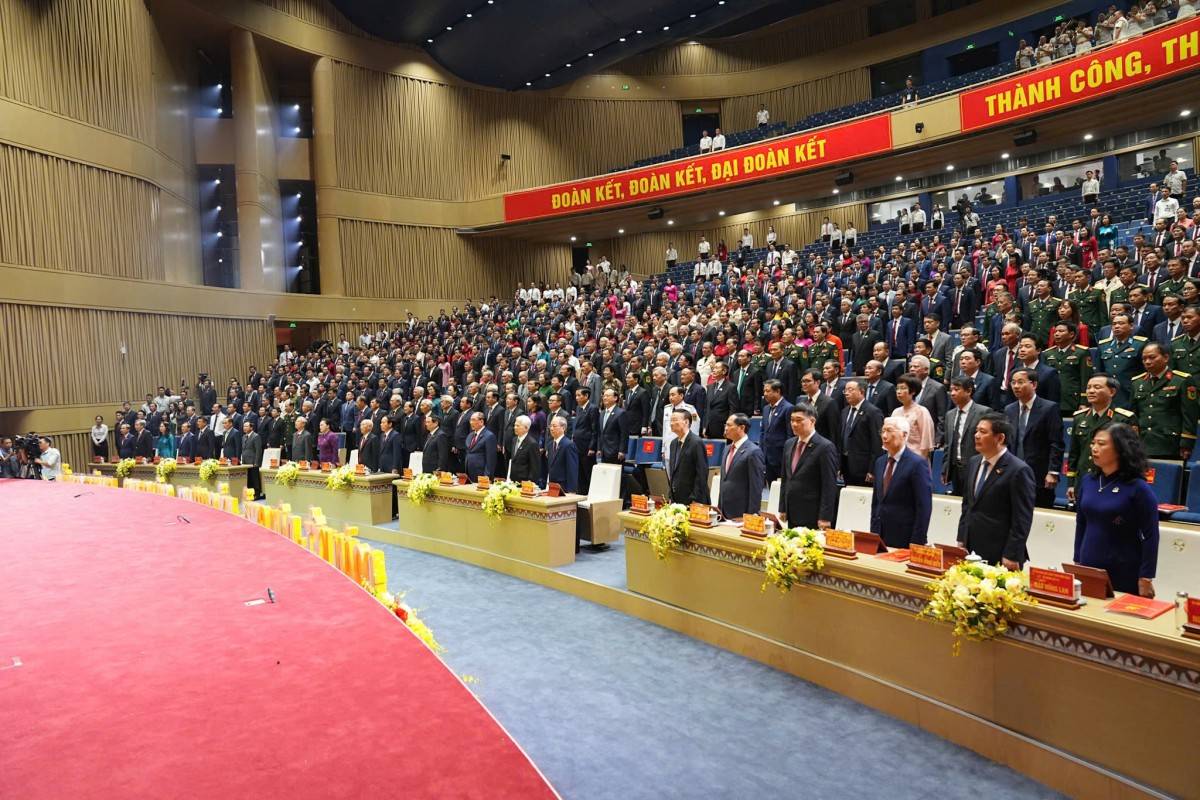 Hải Phòng: Long trọng khai mạc Đại hội Đại biểu Đảng bộ lần thứ I, khẳng định khát vọng vươn mình mạnh mẽ