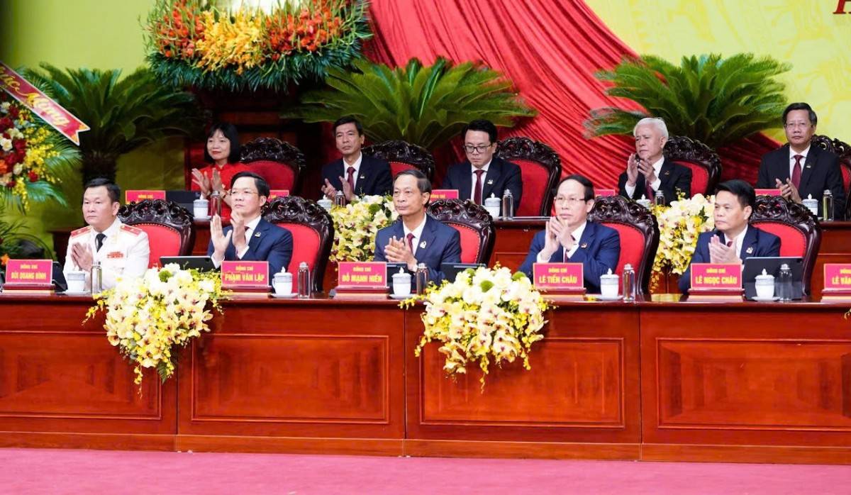 Hải Phòng: Long trọng khai mạc Đại hội Đại biểu Đảng bộ lần thứ I, khẳng định khát vọng vươn mình mạnh mẽ