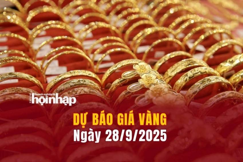 Dự báo giá vàng 28/9: Giá vàng nhẫn, vàng miếng “quay xe” tăng mạnh