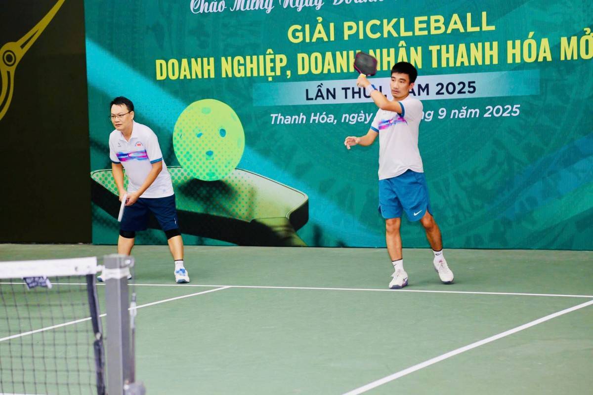 Chùm ảnh Khai mạc Giải Pickleball Doanh nghiệp, Doanh nhân Thanh Hóa mở rộng lần thứ I, năm 2025