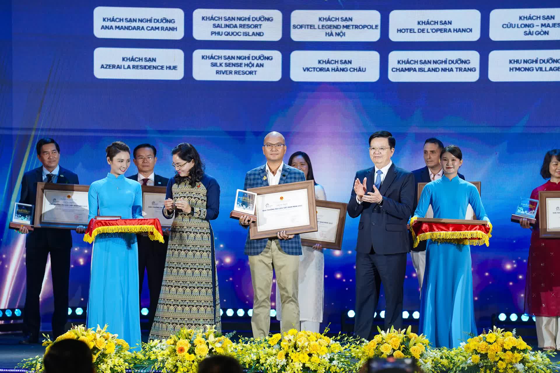 Khánh Hòa 6 đơn vị du lịch được trao giải  thưởng Du lịch Việt Nam 2025