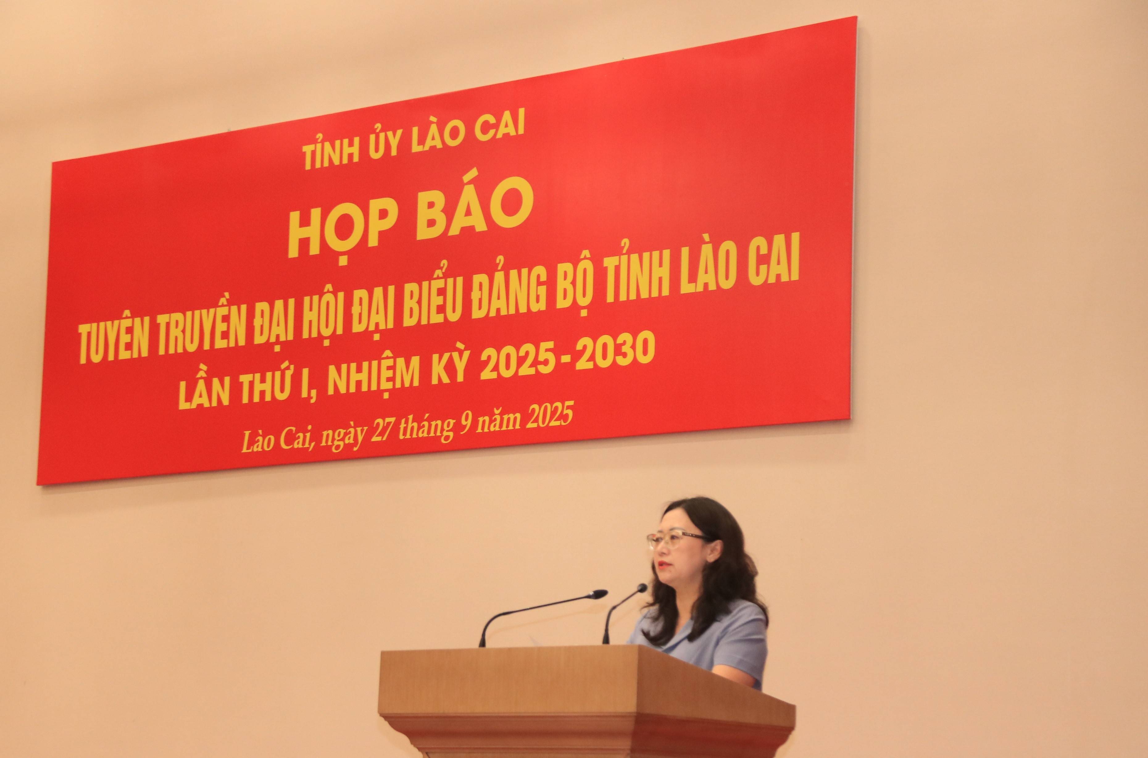 Đại hội đại biểu Đảng bộ tỉnh Lào Cai lần thứ I: Bước ngoặt mới cho giai đoạn phát triển