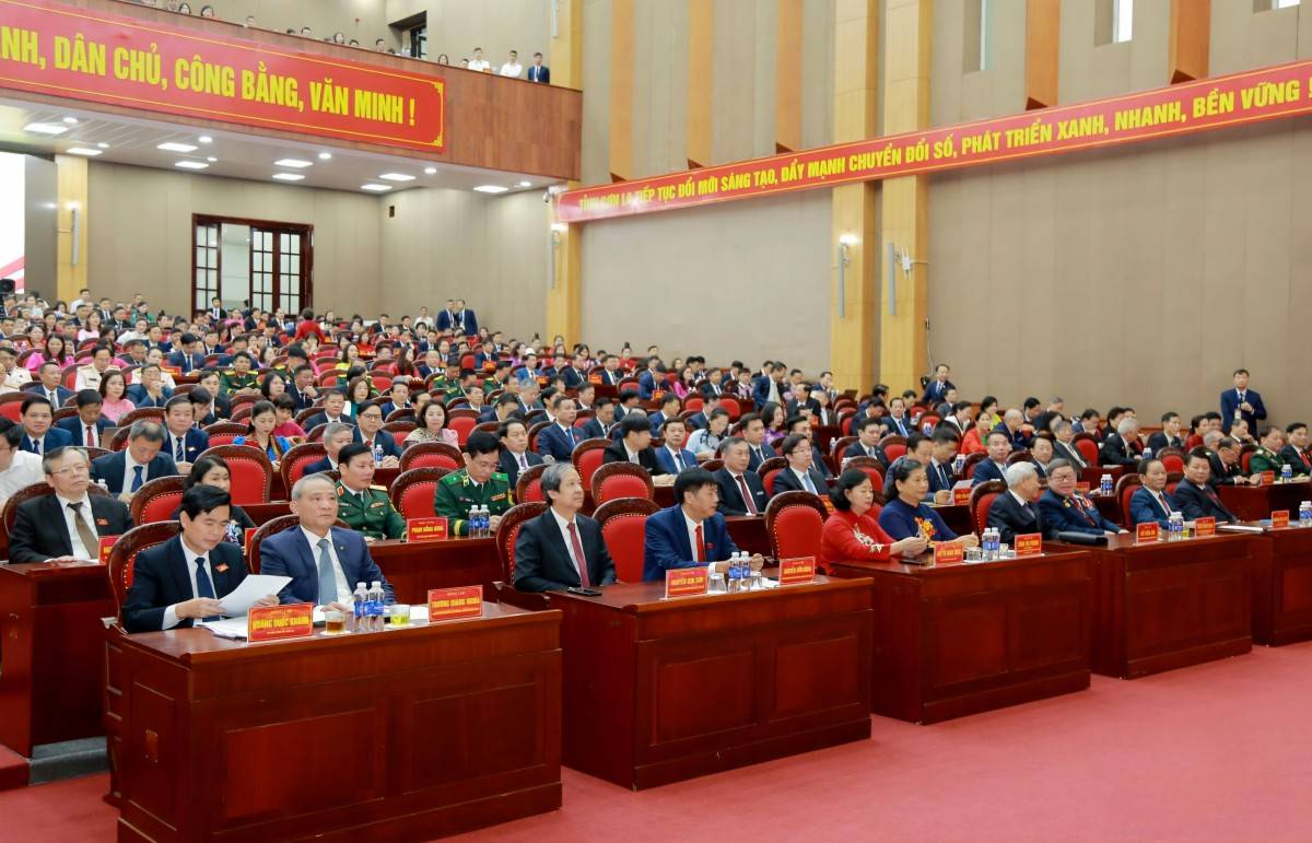 Khai mạc Đại hội Đảng bộ Sơn La XVI: Đổi mới, hội nhập, phát triển bền vững