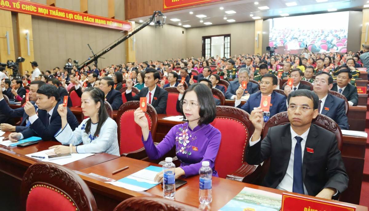 Sơn La bầu 54 đồng chí vào Ban Chấp hành Đảng bộ tỉnh khóa XVI