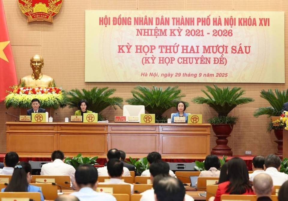 HĐND thành phố Hà Nội khóa XVI họp xem xét 4 nhóm vấn đề quan trọng