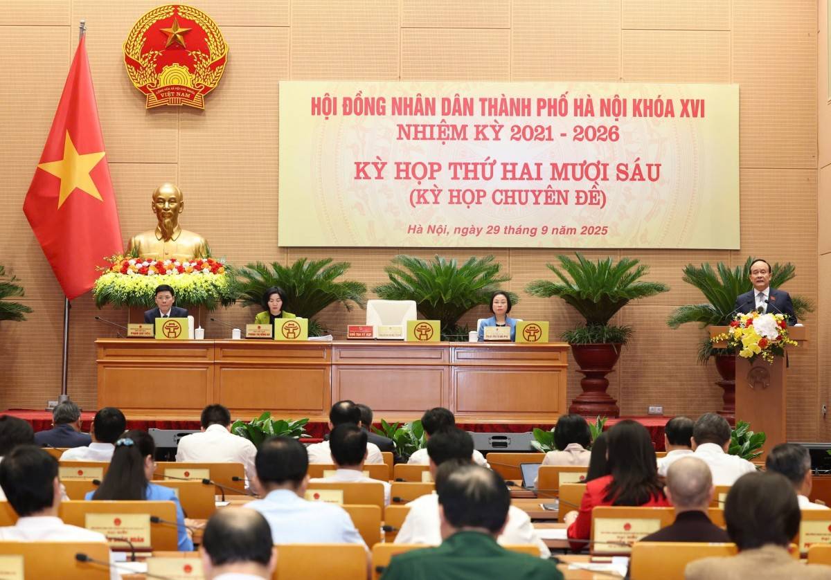 HĐND thành phố Hà Nội khóa XVI họp xem xét 4 nhóm vấn đề quan trọng
