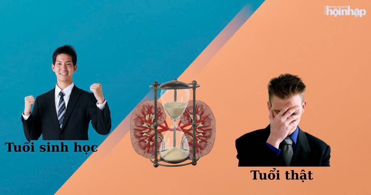 Tuổi sinh học: Bí mật giữ phong độ và sức khỏe cho doanh nhân hiện đại