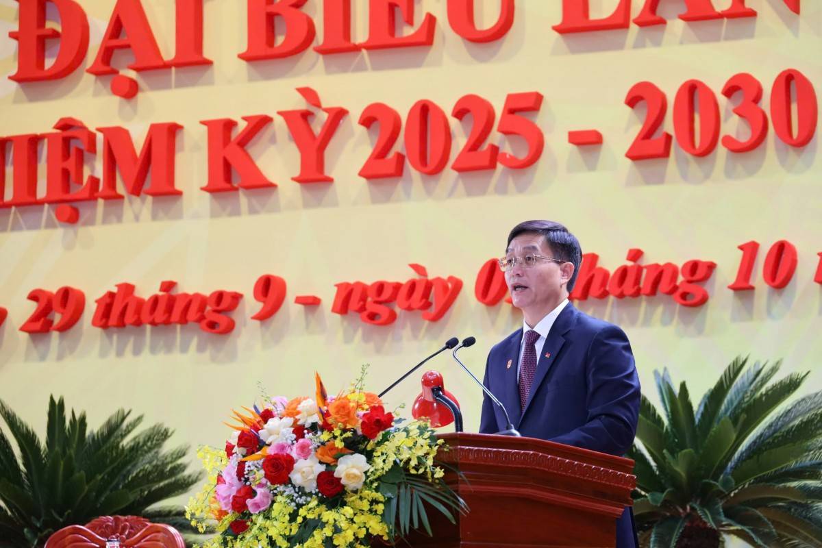 Ông Nguyễn Đình Trung, Bí thư Tỉnh ủy Đắk Lắk sẽ chủ trì Đại hội đại biểu. Ảnh T.H.