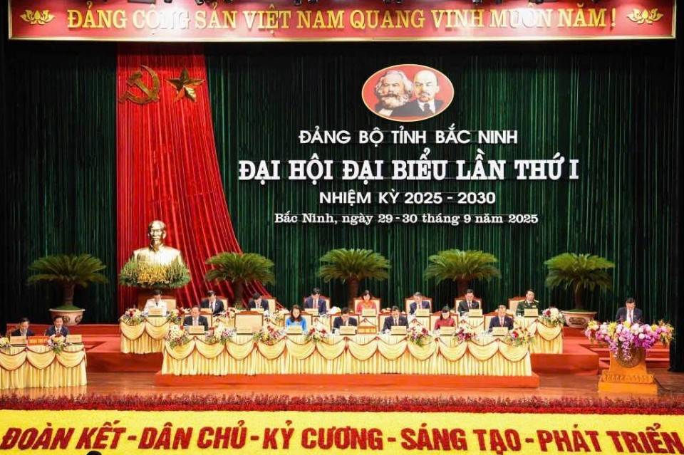 Khai mạc phiên trù bị Đại hội đại biểu Đảng bộ tỉnh Bắc Ninh lần thứ I