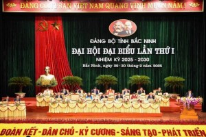 Khai mạc phiên trù bị Đại hội đại biểu Đảng bộ tỉnh Bắc Ninh lần thứ I