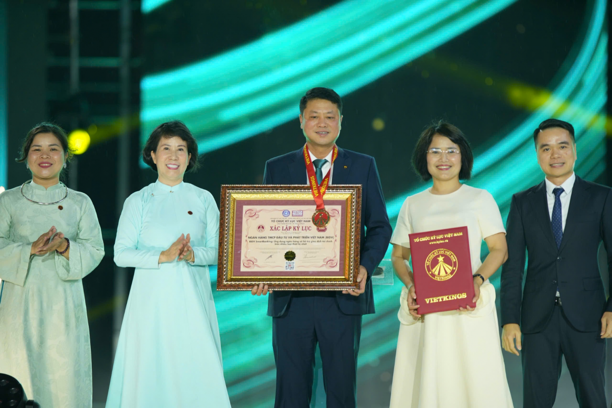 BIDV SmartBanking X lập kỷ lục Việt Nam