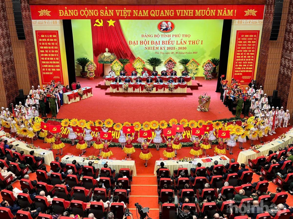 Phú Thọ khai mạc Đại hội Đảng bộ lần thứ I: Khát vọng đột phá phát triển