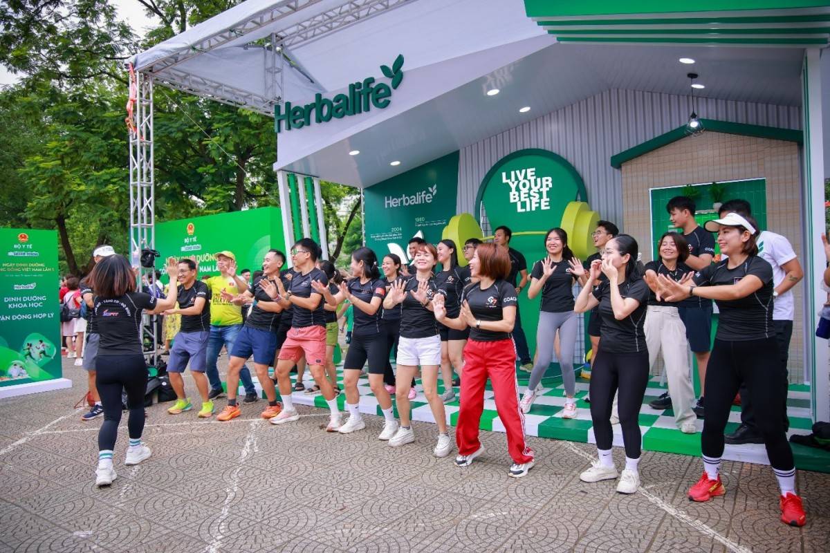 Ngày hội dinh dưỡng khuyến khích thói quen sống năng động & lành mạnh