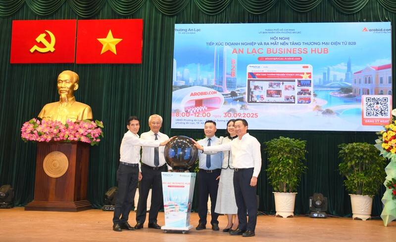Phường An Lạc (TP. Hồ Chí Minh) ra mắt nền tảng thương mại điện tử B2B đầu tiên