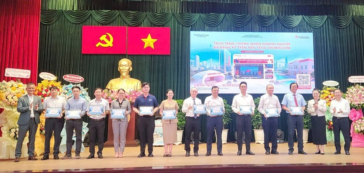 Phường An Lạc (TP. Hồ Chí Minh) ra mắt nền tảng thương mại điện tử B2B đầu tiên