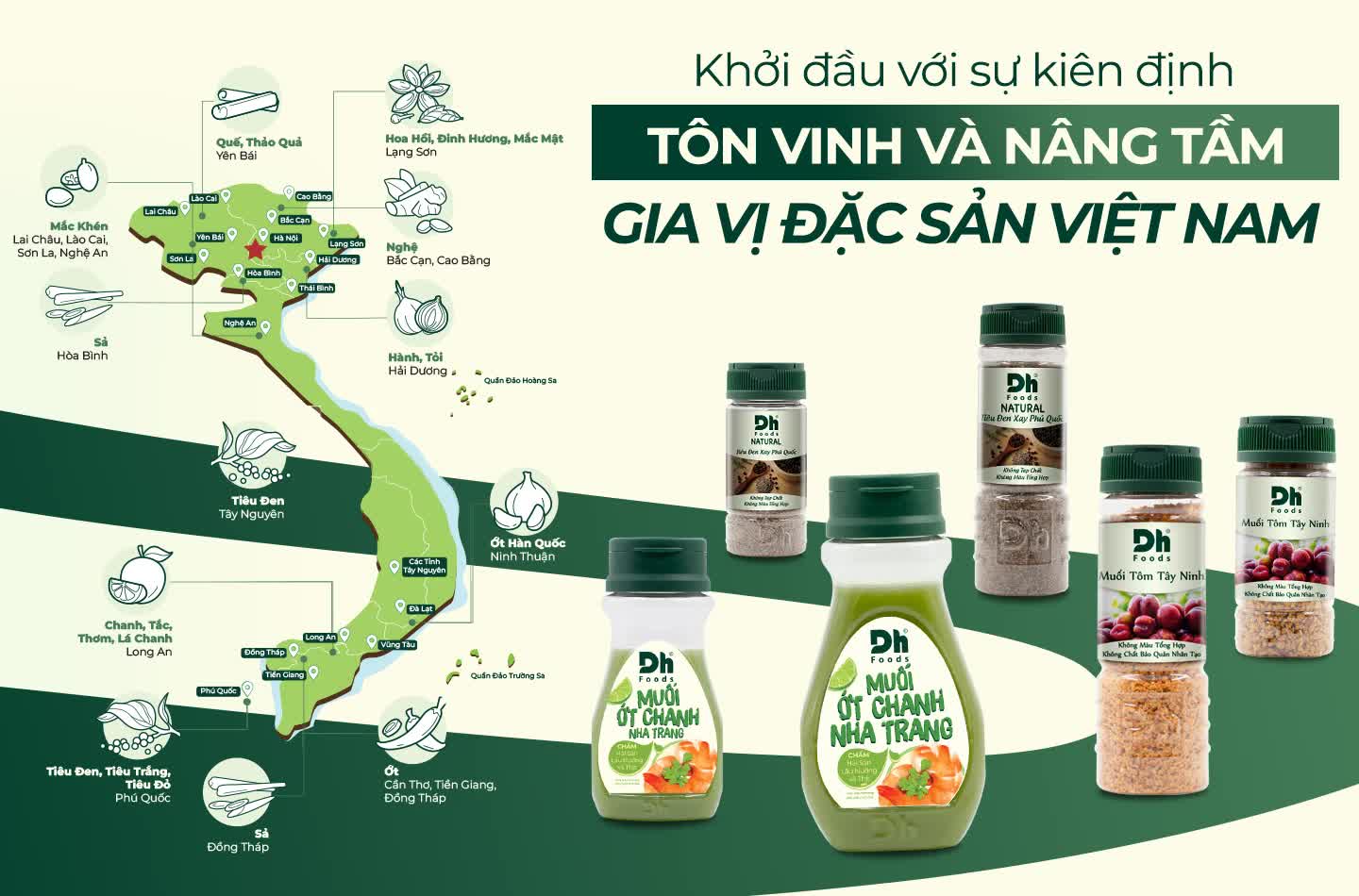 Dh Foods tái định vị thương hiệu gia vị tại cột mốc 13 năm thành lập