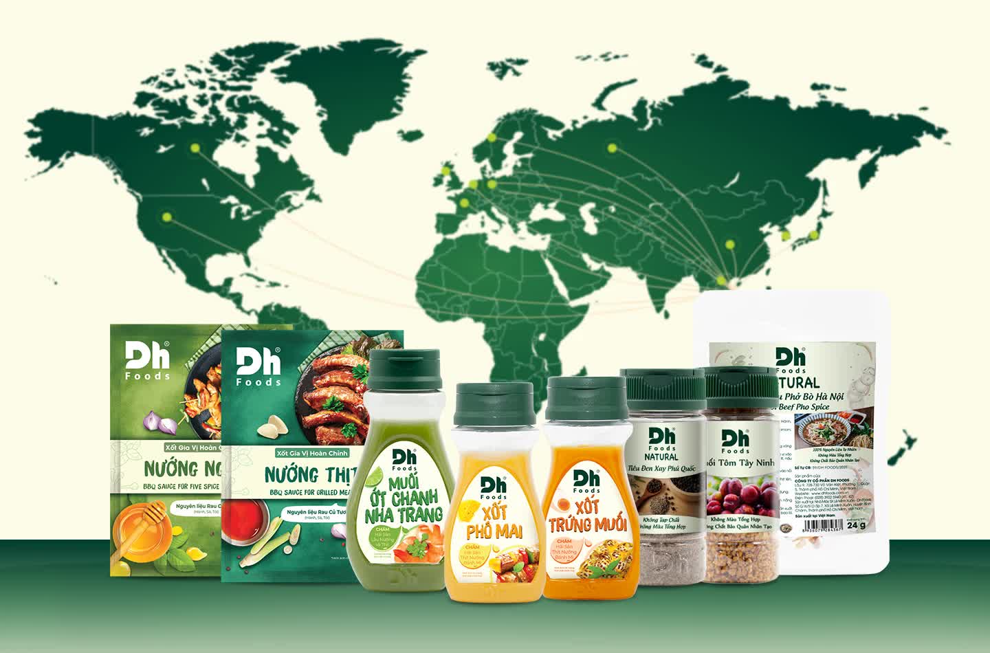 Dh Foods tái định vị thương hiệu gia vị tại cột mốc 13 năm thành lập