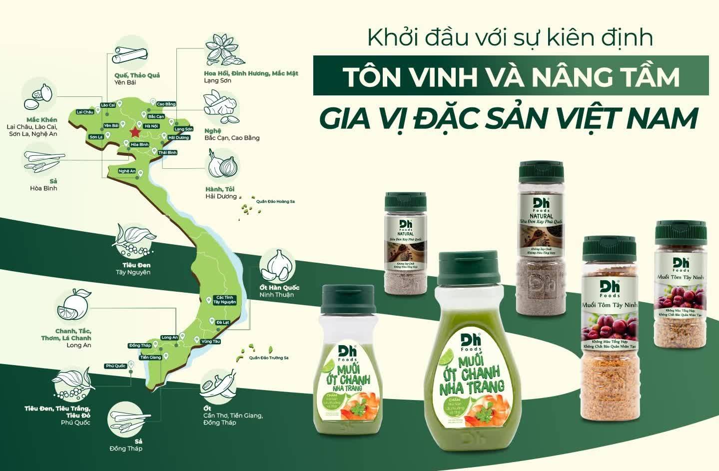 Dh Foods tái định vị thương hiệu gia vị tại cột mốc 13 năm thành lập