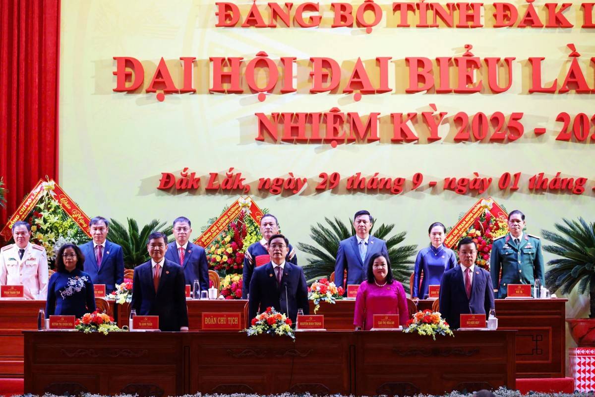 Đồng chí Nguyễn Đình Trung giữ chức Bí thư Tỉnh ủy Đắk Lắk nhiệm kỳ 2025 - 2030