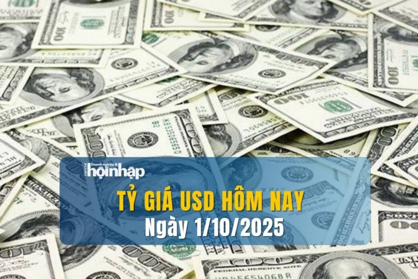 Tỷ giá USD hôm nay 1/10/2025: Đồng USD tiếp đà giảm giá 
