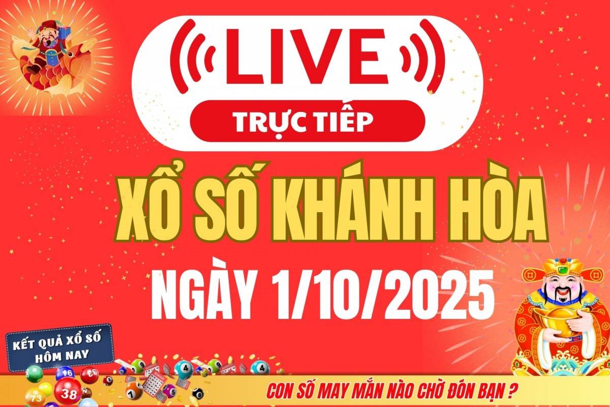 TRỰC TIẾP: Xổ số Khánh Hòa hôm nay ngày 28/9/2025 - XSKH 28/9 - Kết quả xổ số Khánh Hòa hôm nay