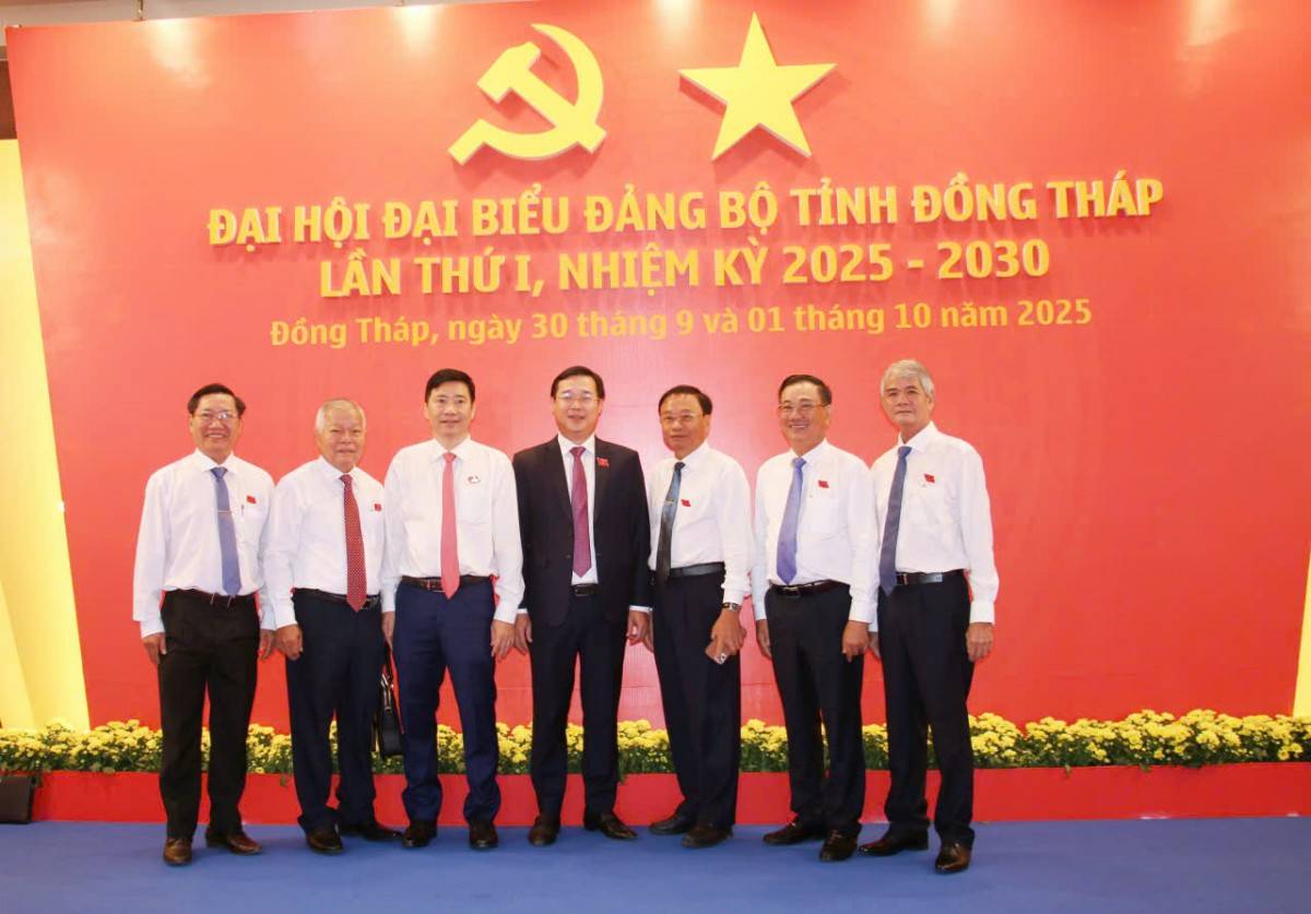 Khai mạc trọng thể Đại hội đại biểu Đảng bộ tỉnh Đồng Tháp: Khát vọng bứt phá, đưa kinh tế tăng trưởng gấp đôi