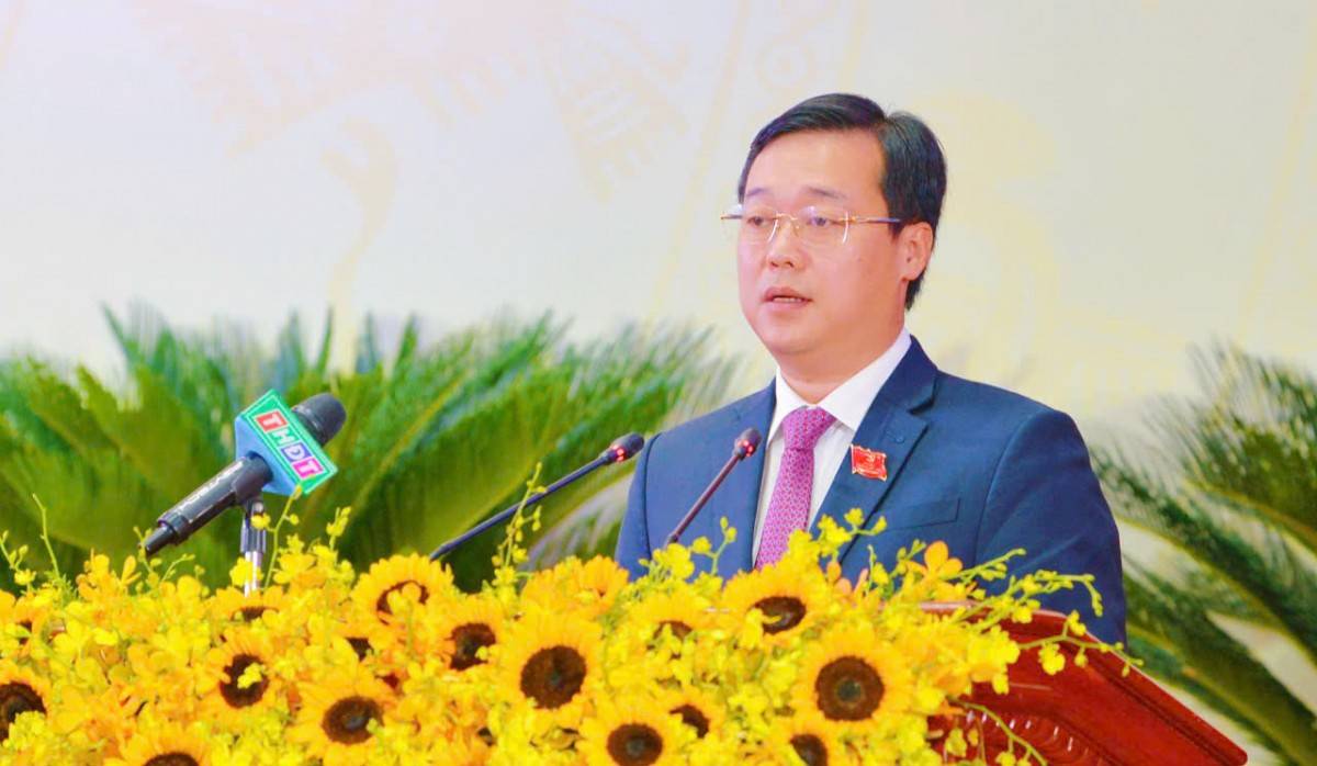 Bí thư Tỉnh ủy Đồng Tháp, đồng chí Lê Quốc Phong 