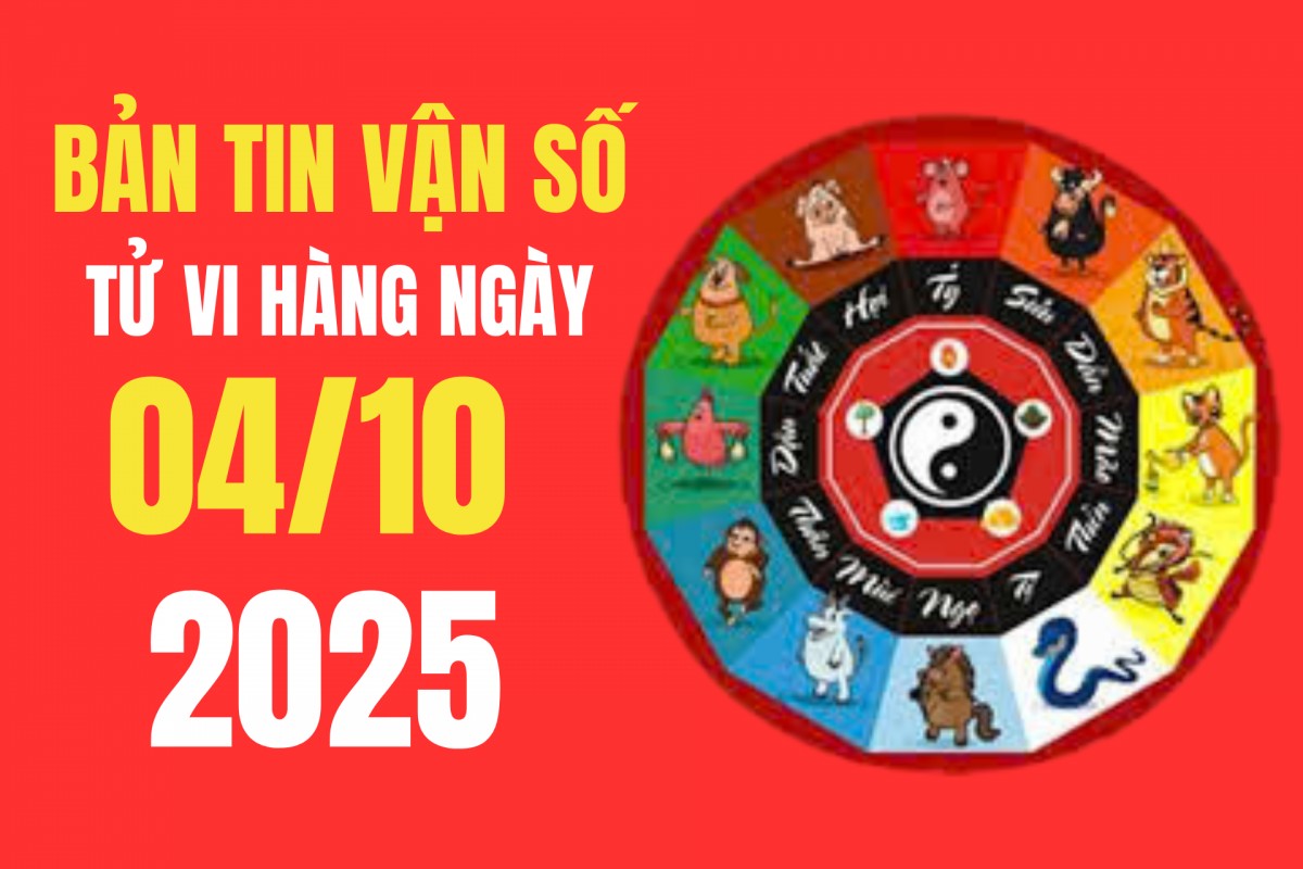 Tử vi - Vận số ngày 4/10/2025: Bản tin tử vi gợi ý cách chiêu tài và giữ an lạc