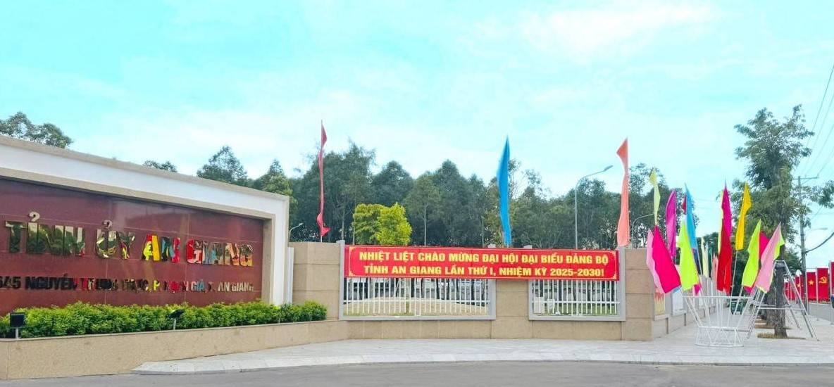 An Giang: 448 đại biểu và 160 khách mời sẽ dự Đại hội Đảng bộ tỉnh lần thứ I