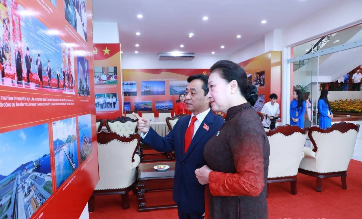 Những hình ảnh ấn tượng tại Đại hội Đảng bộ tỉnh Hà Tĩnh nhiệm kỳ XX