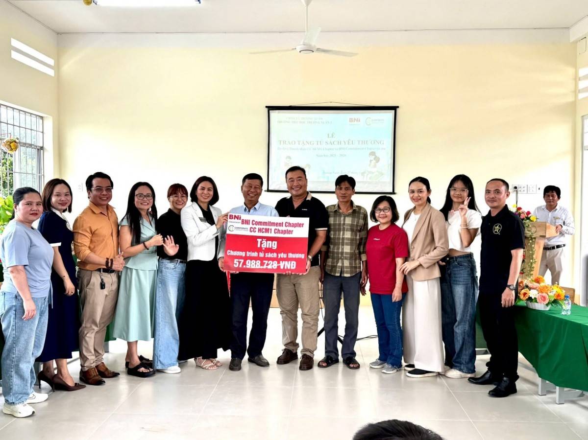Hành trình gieo mầm tri thức từ BNI Commitment Chapter và Corporate Connections HCM1