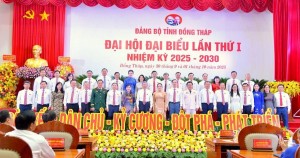Đồng Tháp: 34 đại biểu chính thức và 3 đại biểu dự khuyết tham dự Đại hội đại biểu toàn quốc lần thứ XIV của Đảng