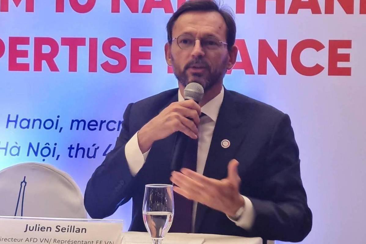Giám đốc AFD Julien Seillan: Pháp sẵn sàng hỗ trợ Việt Nam kiến tạo giao thông xanh, thông minh