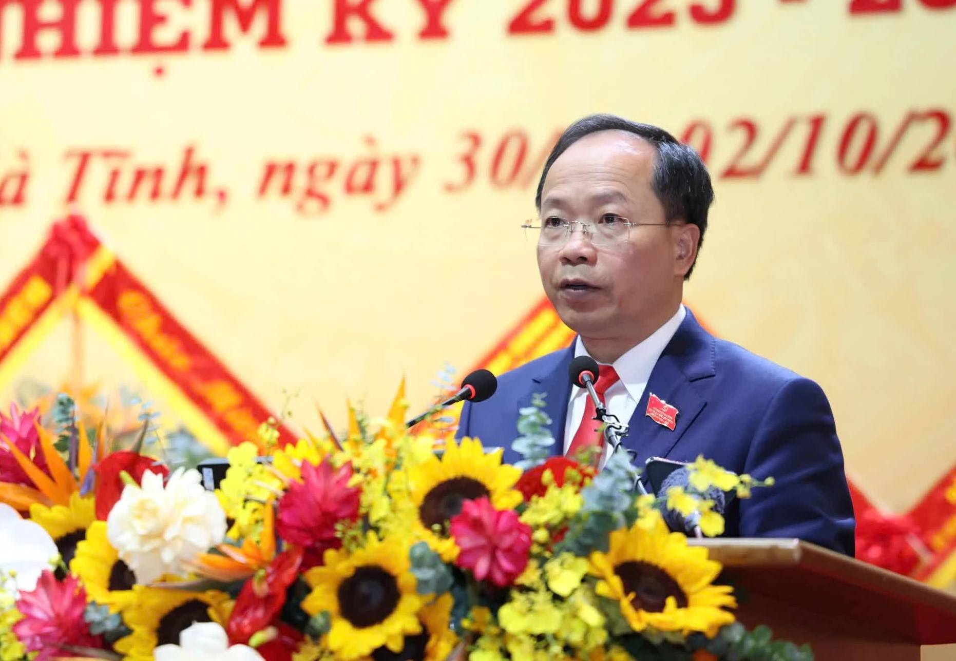 Đồng chí Nguyễn Duy Lâm tái cử Bí thư Hà Tĩnh