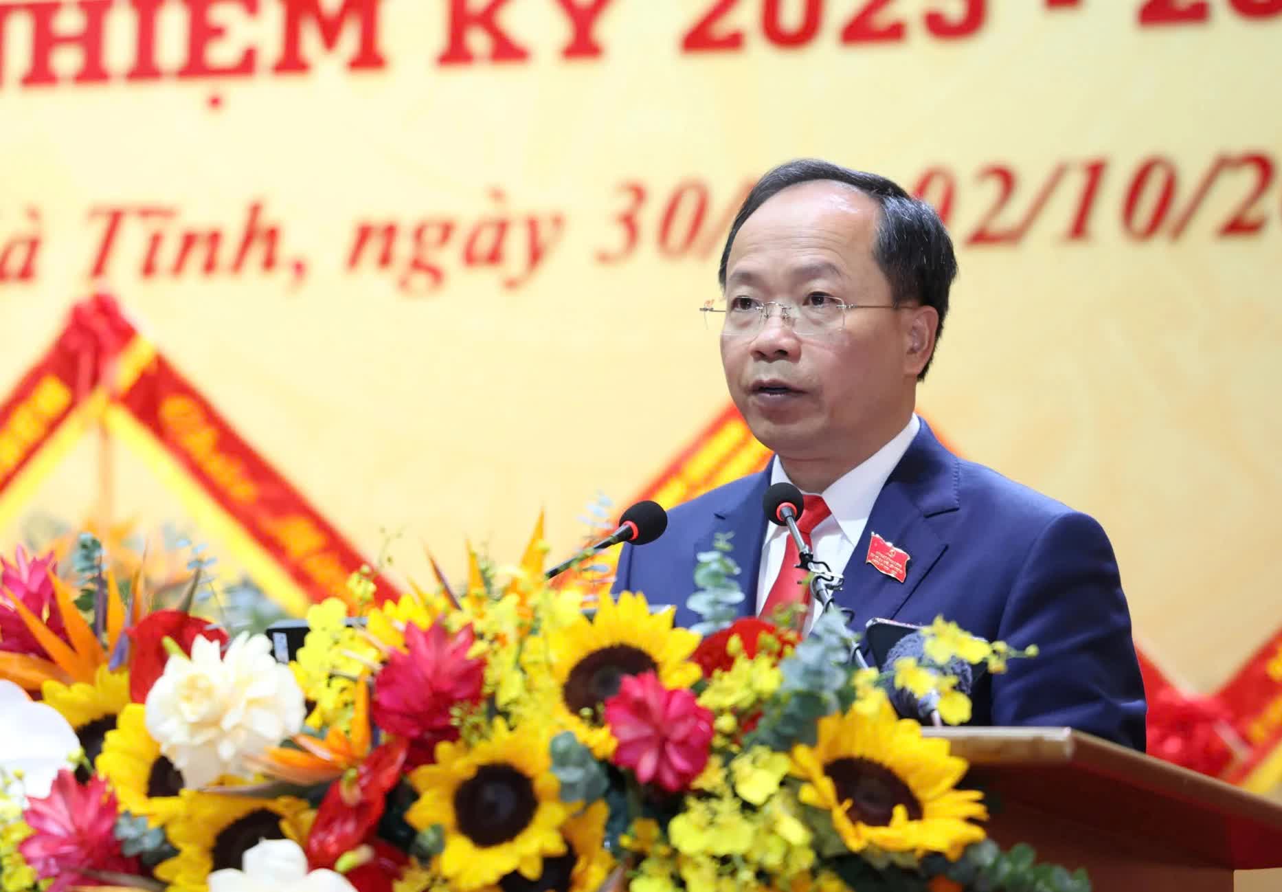 Đồng chí Nguyễn Duy Lâm tái cử Bí thư Hà Tĩnh