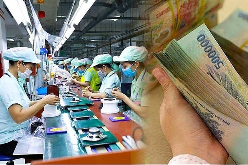 Tăng lương tối thiểu 7,2%: Người lao động được lợi, doanh nghiệp chỉ thêm 0,5% chi phí - Ảnh: thoibaotaichinhvietnam.vn 
