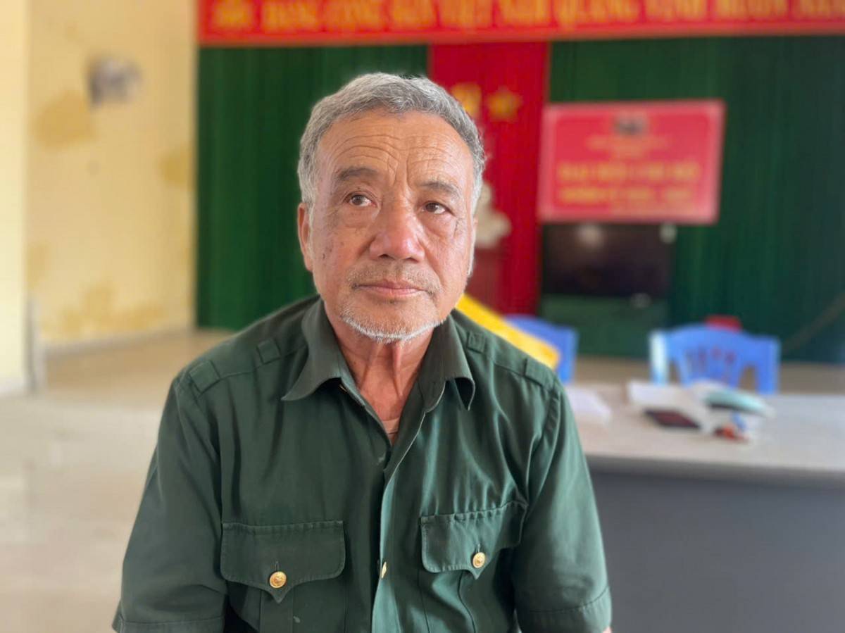 Đảng viên Lê Ngọc Ánh, Trưởng thôn Bản Thiện 3, người cùng ca trực với ông Hùng kể lại cái chết của ông Hùng