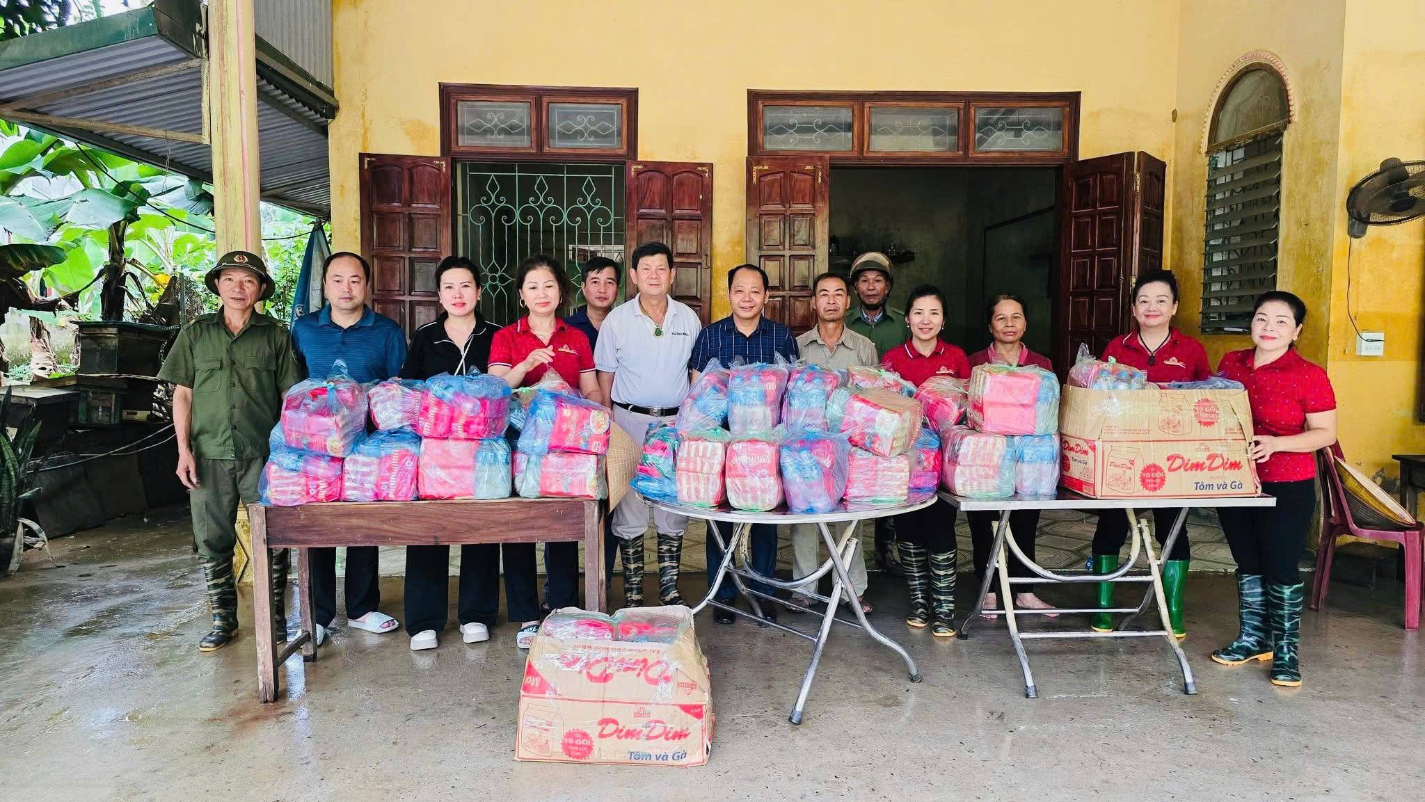 Hiệp hội Doanh nghiệp tỉnh Lào Cai kịp thời chung tay hỗ trợ bà con nhân dân vùng lũ