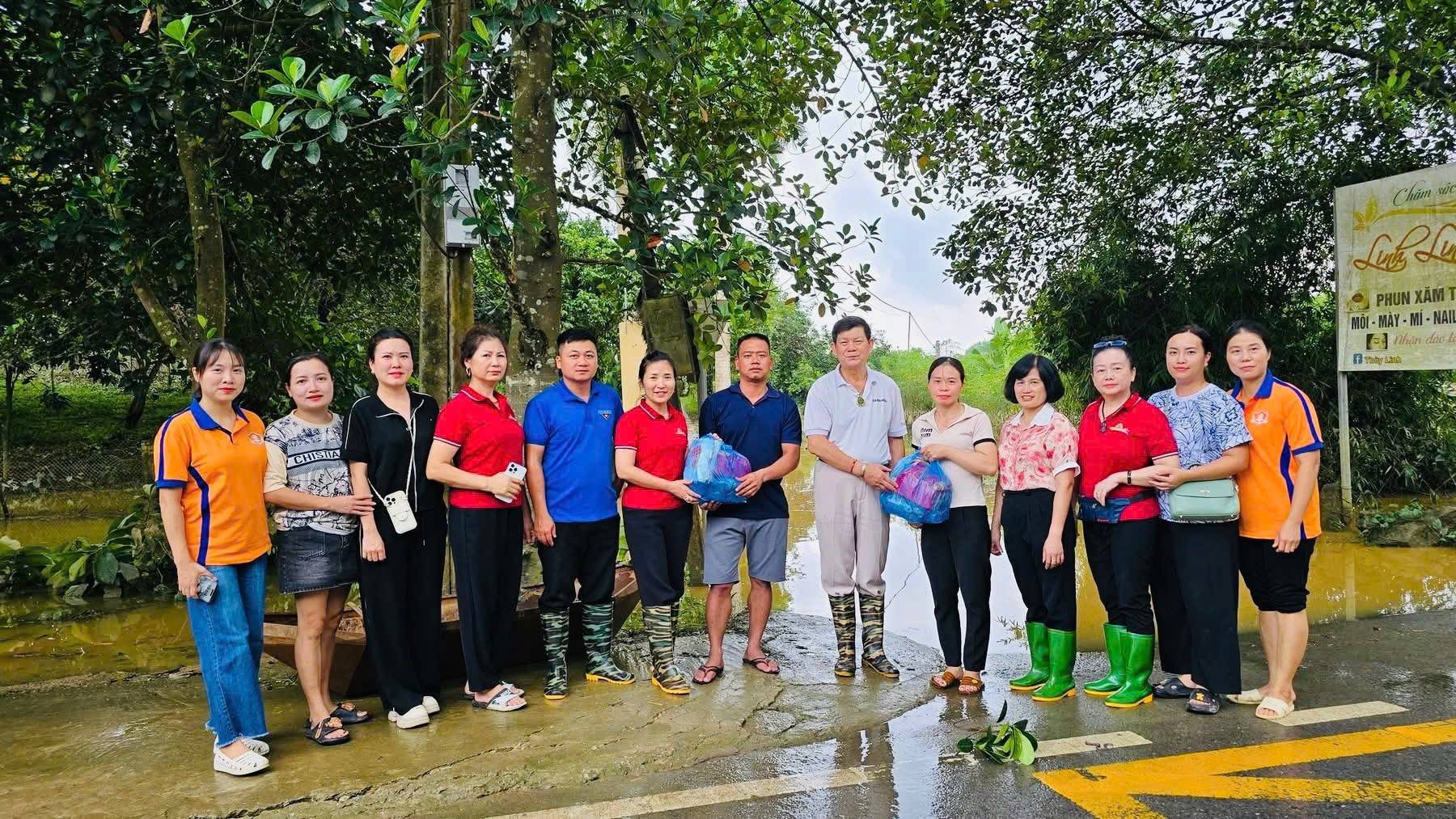 Hiệp hội Doanh nghiệp tỉnh Lào Cai kịp thời chung tay hỗ trợ bà con nhân dân vùng lũ