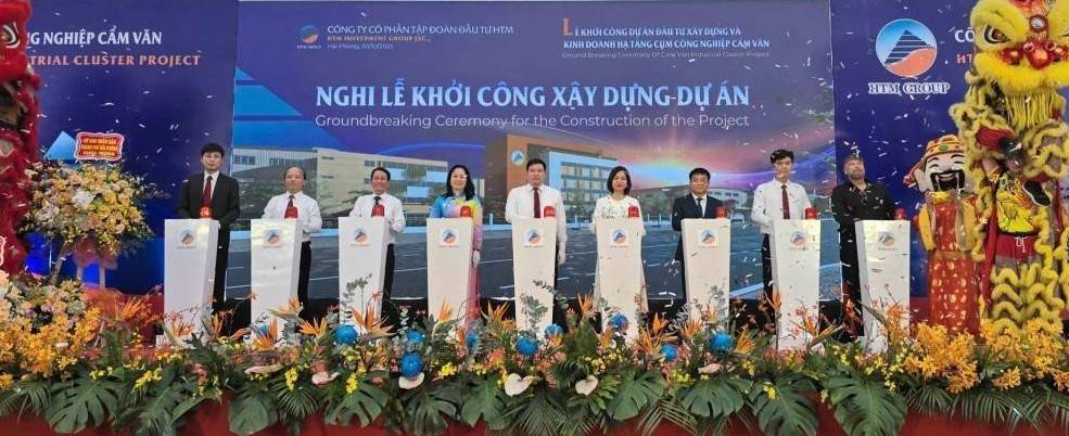 Cụm công nghiệp Cẩm Văn chính thức khởi công, kỳ vọng thành điểm đến đầu tư mới của thành phố cảng