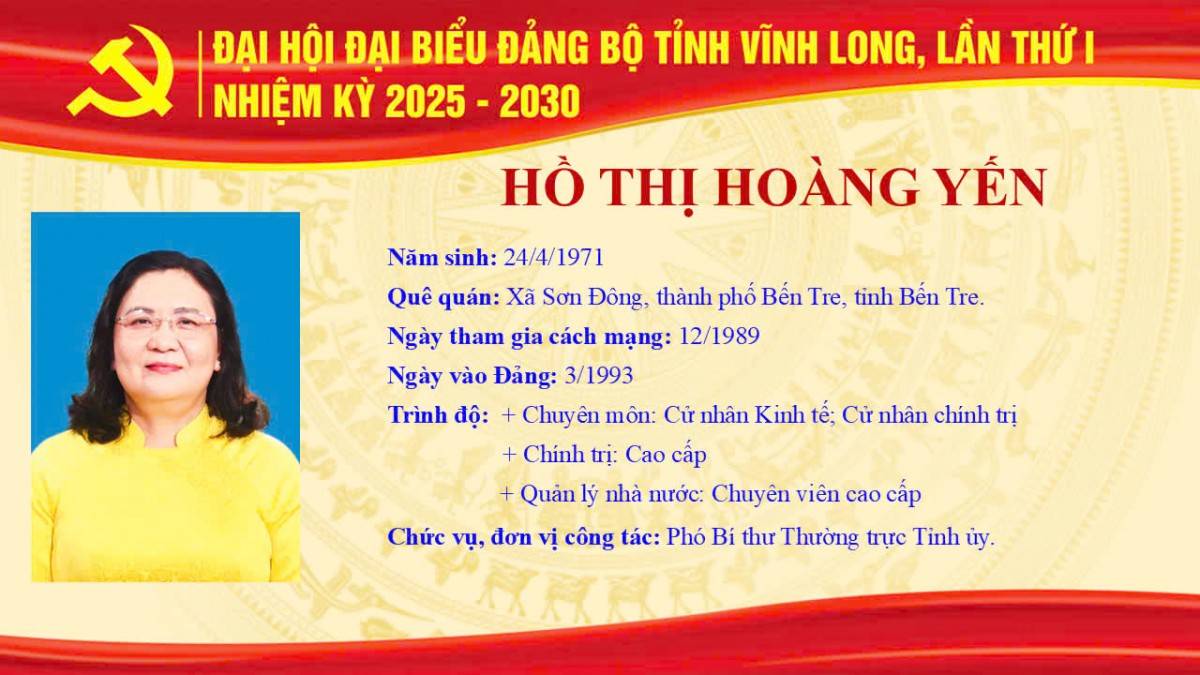Ông Trần Văn Lâu giữ chức Bí thư Tỉnh uỷ tỉnh Vĩnh Long nhiệm kỳ 2025 - 2030