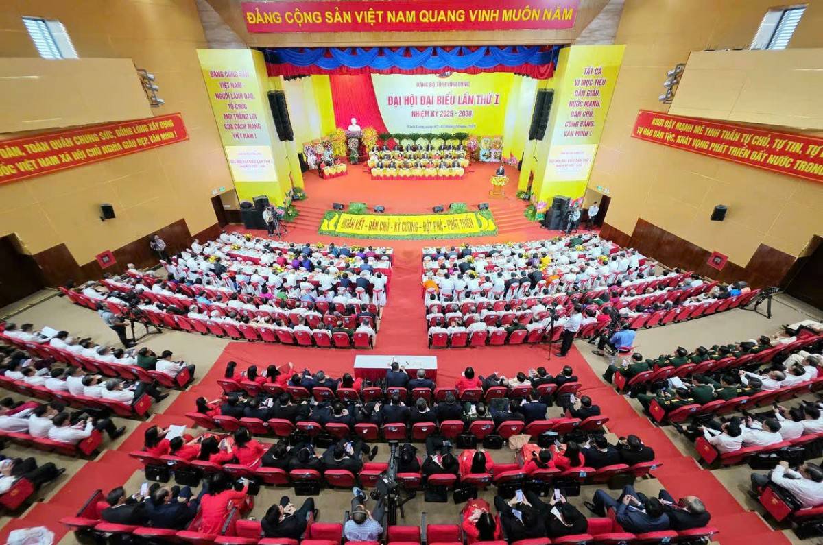 Vĩnh Long: Long trọng khai mạc trọng thể Đại hội đại biểu Đảng bộ tỉnh lần thứ nhất, nhiẹm kỳ 2025-2030