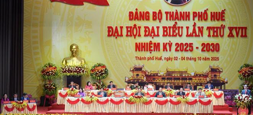 Đại hội Đảng bộ TP Huế XVII: Định hướng phát triển đô thị di sản hiện đại, thông minh